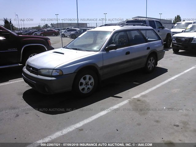 4S3BG6851W7644128 - 1998 SUBARU LEGACY 30TH ANN OUTBACK/LTD/SPT SILVER photo 2