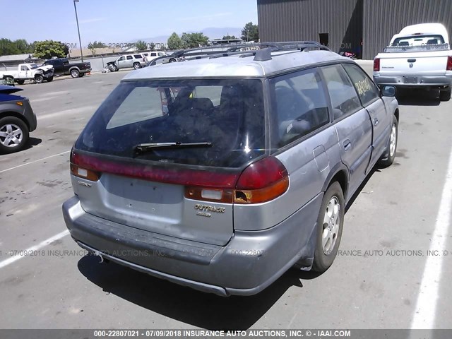 4S3BG6851W7644128 - 1998 SUBARU LEGACY 30TH ANN OUTBACK/LTD/SPT SILVER photo 4