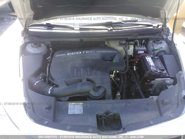 1G1ZH57B794271222 - 2009 CHEVROLET MALIBU 1LT 银色 照片 10