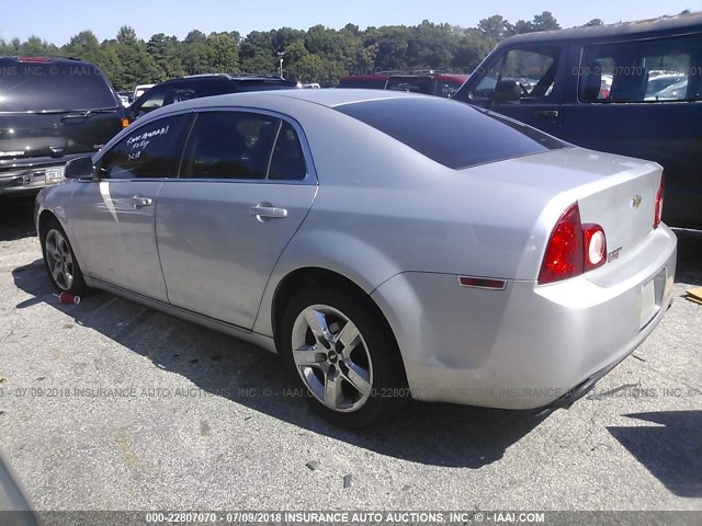 1G1ZH57B794271222 - 2009 CHEVROLET MALIBU 1LT 银色 照片 3