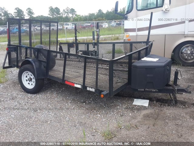 4YNBN12199C056433 - 2009 ANDERSON MANUFACTURING IN UTILITY TRAILER  BLACK photo 1