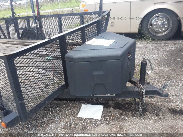 4YNBN12199C056433 - 2009 ANDERSON MANUFACTURING IN UTILITY TRAILER  BLACK photo 5