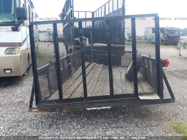 4YNBN12199C056433 - 2009 ANDERSON MANUFACTURING IN UTILITY TRAILER  BLACK photo 8