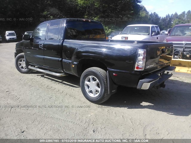 2GTFK69UX21330510 - 2002 GMC SIERRA K1500 DENALI BLACK photo 3