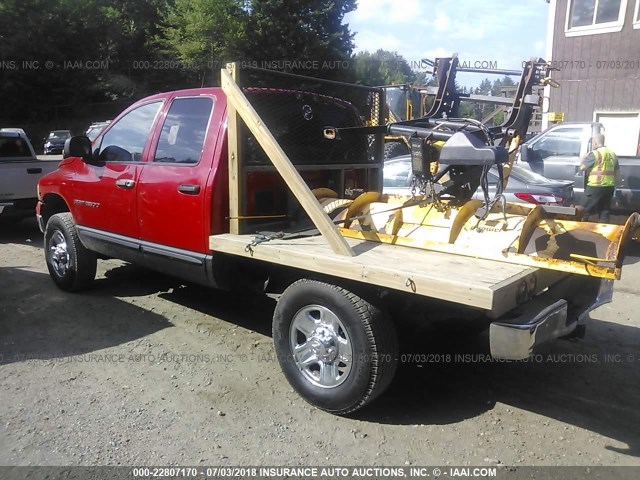 3D7KU28643G747740 - 2003 DODGE RAM 2500 ST/SLT 红色 照片 3