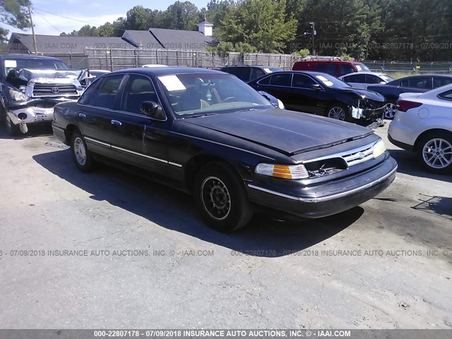 2FALP74W4VX139935 - 1997 FORD CROWN VICTORIA LX BLACK photo 1