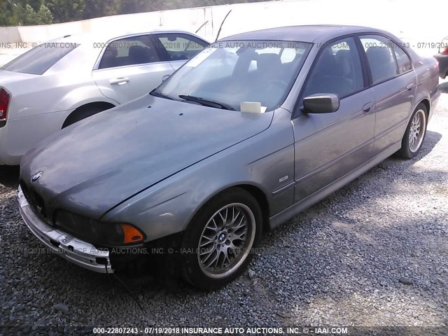 WBADT63422CH99937 - 2002 BMW 530 I AUTOMATIC SILVER photo 2