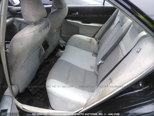 4T1BD1FK0DU096637 - 2013 TOYOTA CAMRY HYBRID/LE/XLE 黑色 照片 8