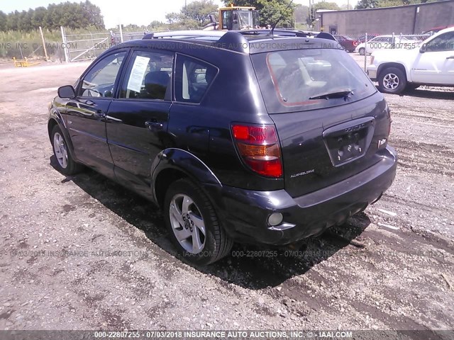 5Y2SM62854Z411866 - 2004 PONTIAC VIBE BLACK photo 3