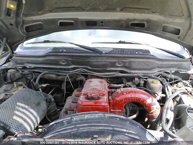 1D7KS28C06J133072 - 2006 DODGE RAM 2500 ST/SLT 灰色 照片 10