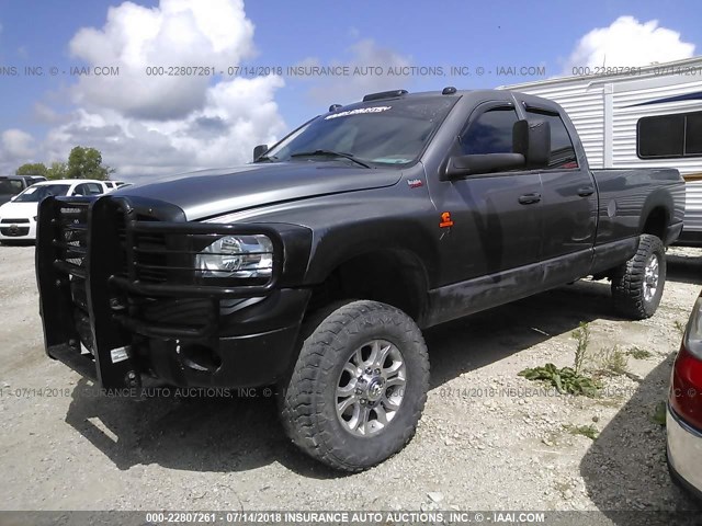 1D7KS28C06J133072 - 2006 DODGE RAM 2500 ST/SLT GRAY photo 2