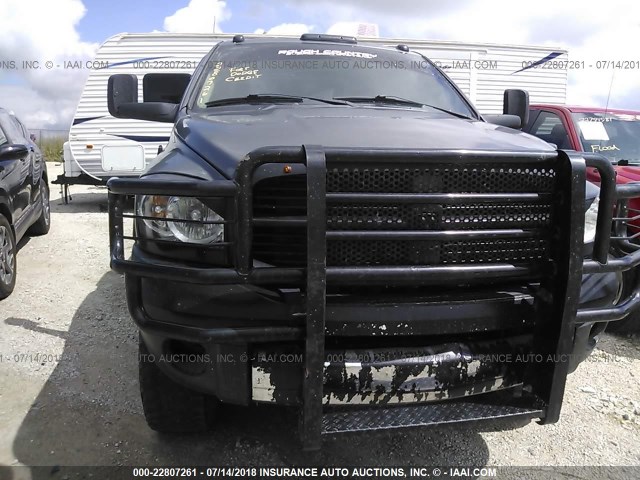 1D7KS28C06J133072 - 2006 DODGE RAM 2500 ST/SLT GRAY photo 6