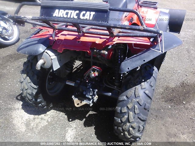 4UF00ATE8YT308453 - 2000 ARCTIC CAT 500 ATV  RED photo 6