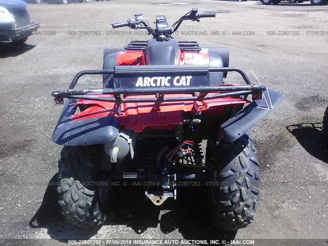 4UF00ATE8YT308453 - 2000 ARCTIC CAT 500 ATV  RED photo 8