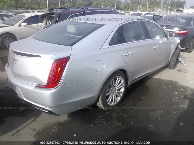 2G61M5S37J9127187 - 2018 CADILLAC XTS LUXURY SILVER photo 4