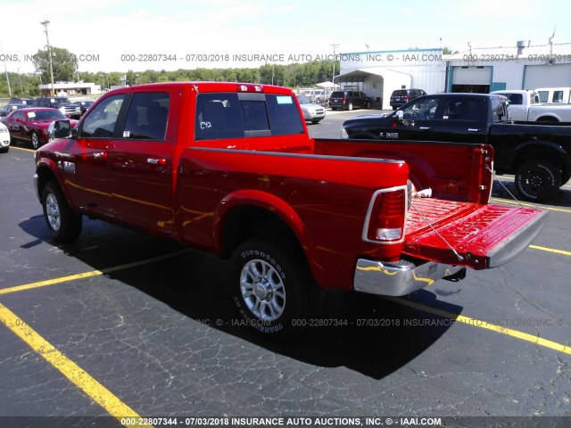 3C6UR5FL0HG704171 - 2017 RAM 2500 LARAMIE RED photo 3