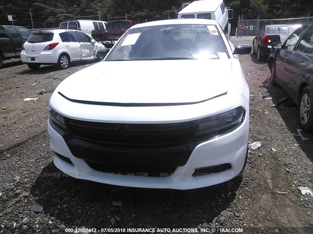 2C3CDXCT8HH609414 - 2017 DODGE CHARGER R/T WHITE photo 6