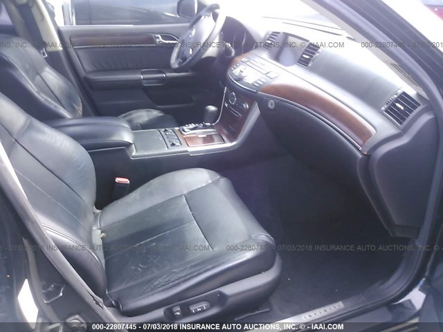 JNKAY01F28M653500 - 2008 INFINITI M35 SPORT BLACK photo 5