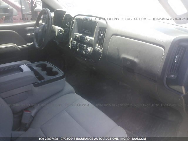 1GCRCPEC6EZ291553 - 2014 CHEVROLET SILVERADO C1500 MAROON photo 5