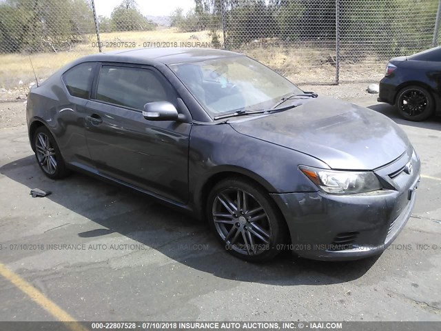 JTKJF5C76C3026509 - 2012 TOYOTA SCION TC 灰色 照片 1