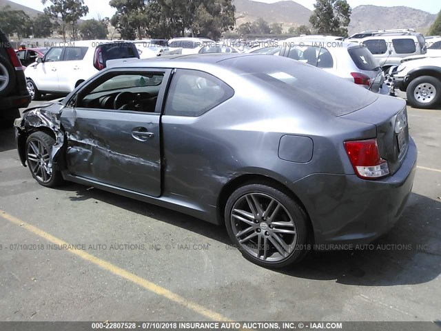 JTKJF5C76C3026509 - 2012 TOYOTA SCION TC 灰色 照片 3