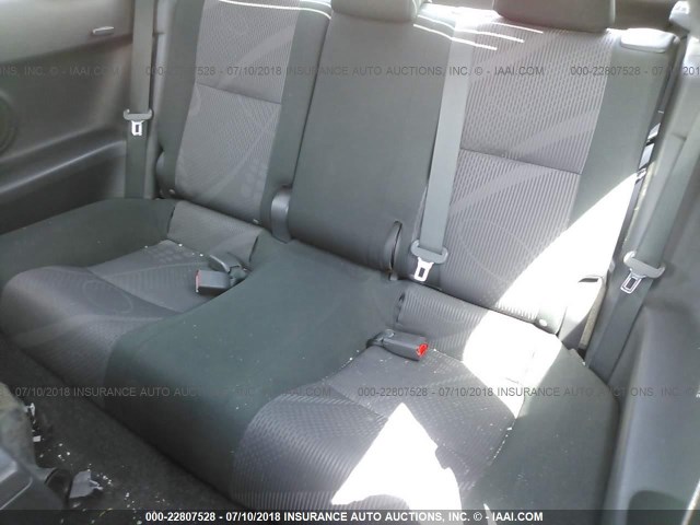 JTKJF5C76C3026509 - 2012 TOYOTA SCION TC 灰色 照片 8