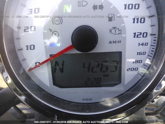 5VPGB36NXC3003389 - 2012 VICTORY MOTORCYCLES VEGAS Կապույտ լուսանկար 7