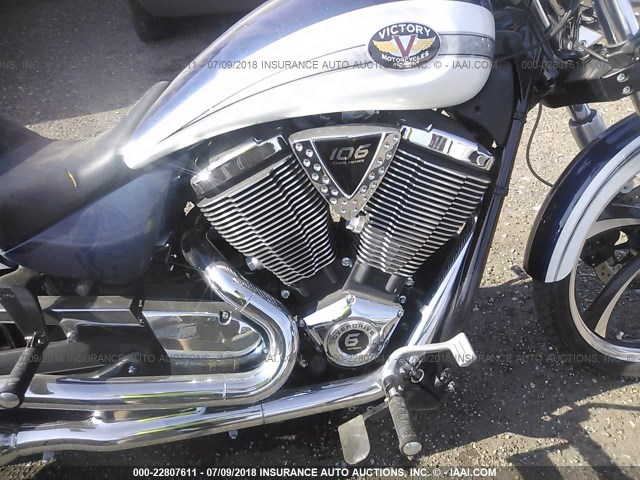 5VPGB36NXC3003389 - 2012 VICTORY MOTORCYCLES VEGAS Կապույտ լուսանկար 8