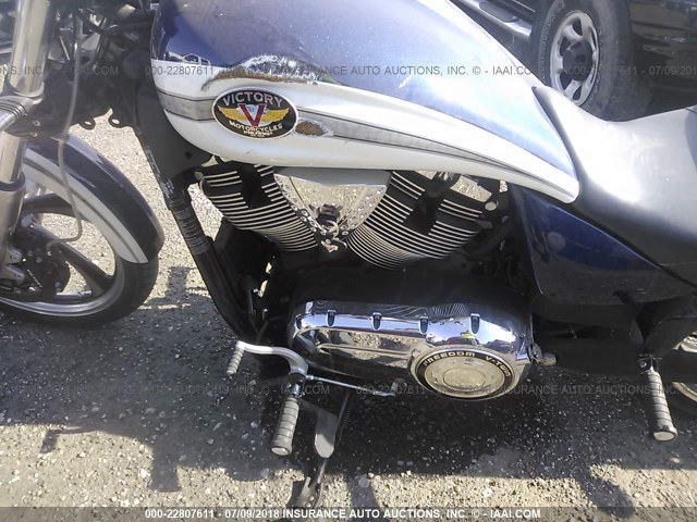 5VPGB36NXC3003389 - 2012 VICTORY MOTORCYCLES VEGAS Կապույտ լուսանկար 9