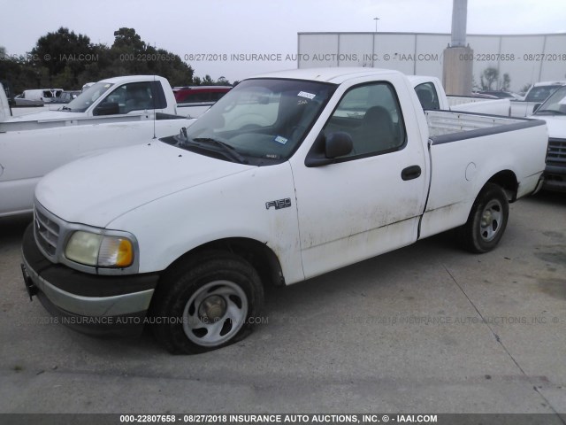 1FTZF17201NB49306 - 2001 FORD F150 WHITE photo 2