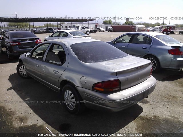 1B3EJ46C3WN139371 - 1998 DODGE STRATUS SILVER photo 3