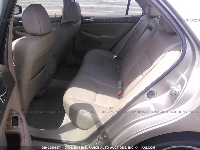 JHMCN36415C018814 - 2005 HONDA ACCORD HYBRID GOLD photo 8