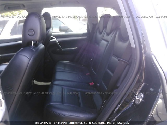 WP1AA29P16LA20616 - 2006 PORSCHE CAYENNE BLACK photo 8