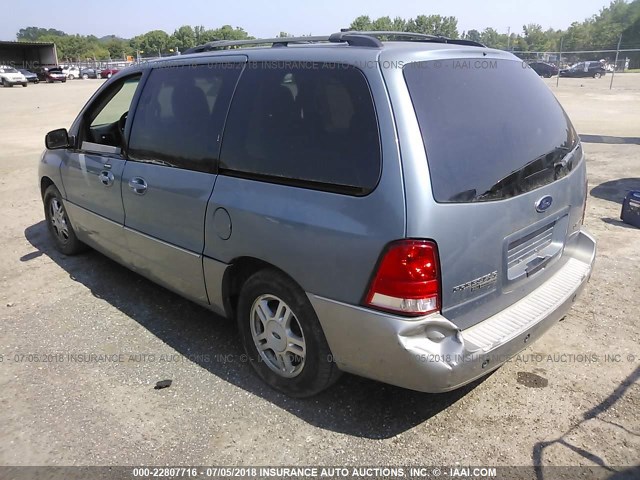 2FMZA58234BA89330 - 2004 FORD FREESTAR LIMITED Light Blue photo 3