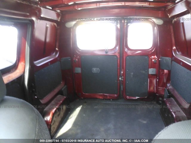 3N6CM0KNXFK717451 - 2015 NISSAN NV200 2.5S/2.5SV MAROON photo 8