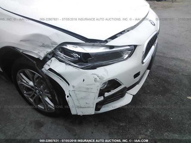 WBXYJ5C38JEF73919 - 2018 BMW X2 XDRIVE28I თეთრი ფოტო 6