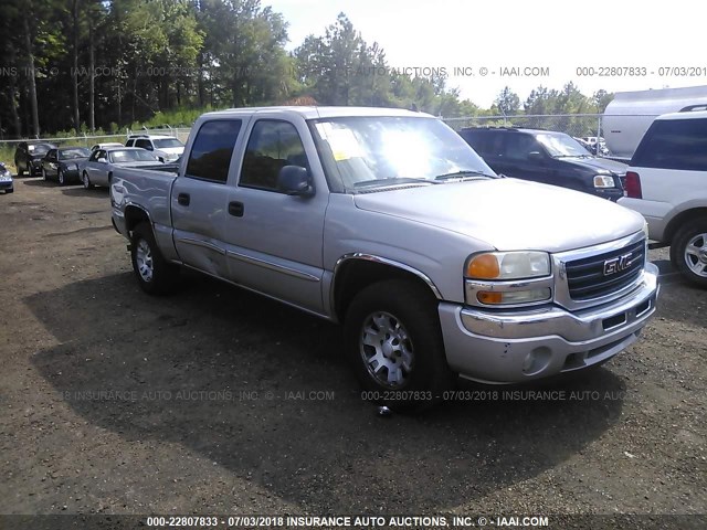 2GTEK13T561229492 - 2006 GMC NEW SIERRA K1500 GRAY photo 1