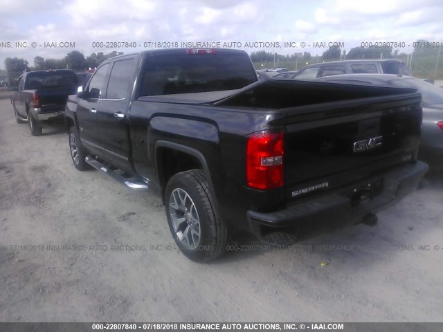 3GTU2UEC2EG498162 - 2014 GMC SIERRA K1500 SLE BLACK photo 3