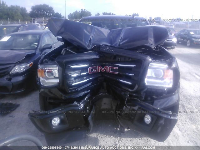 3GTU2UEC2EG498162 - 2014 GMC SIERRA K1500 SLE BLACK photo 6