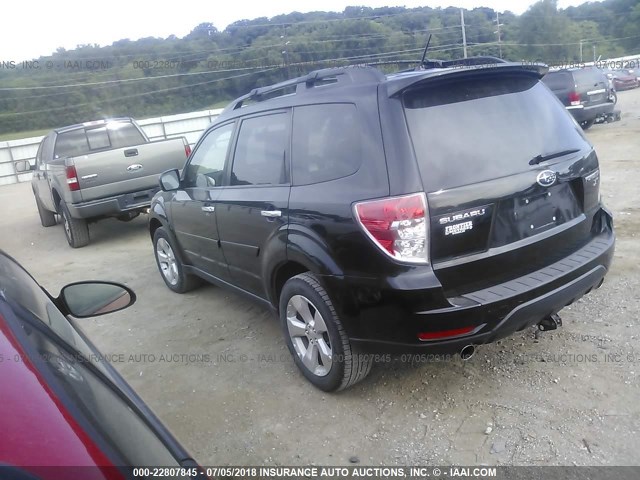 JF2SH66619H756548 - 2009 SUBARU FORESTER 2.5XT LIMITED BLACK photo 3