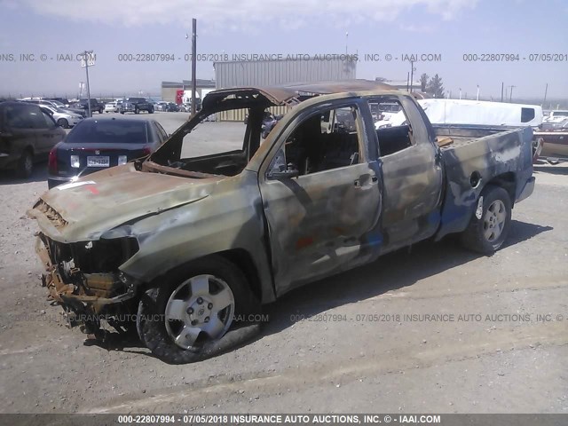 5TFUW5F12GX508095 - 2016 TOYOTA TUNDRA DOUBLE CAB SR/SR5 BLUE photo 2