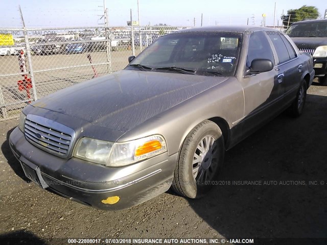 2FAFP74W83X196469 - 2003 FORD CROWN VICTORIA LX BEIGE photo 2