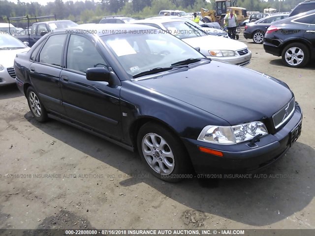 YV1VS29531F612969 - 2001 VOLVO S40 1.9T BLUE photo 1