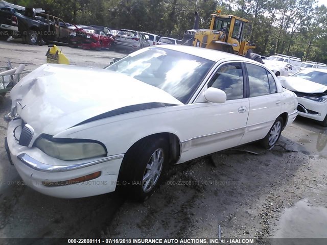 1G4CW54K214137158 - 2001 BUICK PARK AVENUE  WHITE photo 2