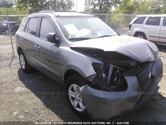 5NMSG13D09H251252 - 2009 HYUNDAI SANTA FE GLS GRAY photo 1