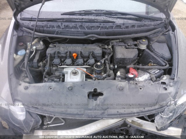 2HGFA1F68BH505308 - 2011 HONDA CIVIC LX-S 灰色 照片 10