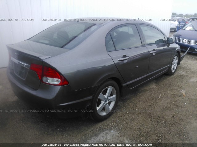 2HGFA1F68BH505308 - 2011 HONDA CIVIC LX-S GRAY photo 4