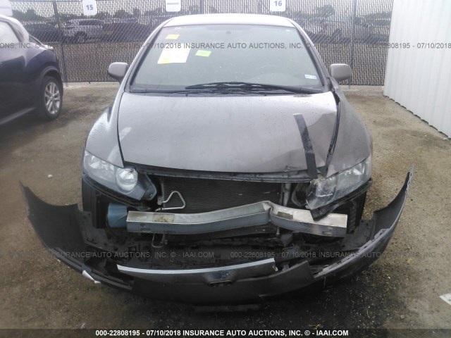 2HGFA1F68BH505308 - 2011 HONDA CIVIC LX-S 灰色 照片 6