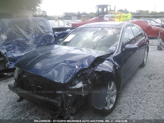 1N4BA41EX5C858577 - 2005 NISSAN MAXIMA SE/SL BLUE photo 6