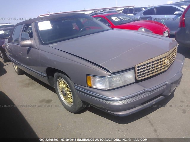 1G6KF52Y8SU249006 - 1995 CADILLAC DEVILLE CONCOURS BROWN photo 1